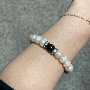 Genuine pearl bracelet